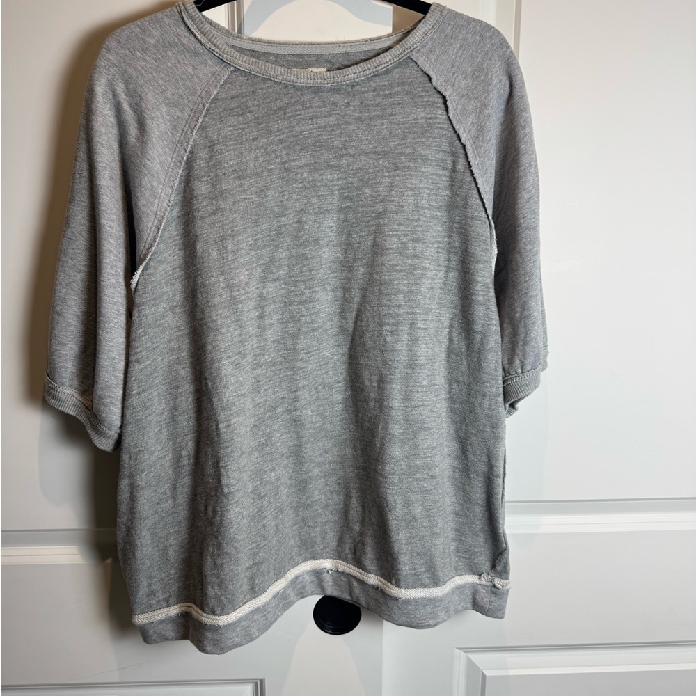Light Gray Women's Pullover Sweatshirt